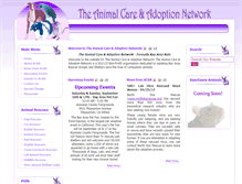 Tablet Screenshot of animalcarenetwork.org